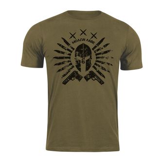 DRAGOWA Тениска с къс ръкав Ares, маслиненозелена, 160 г/м2