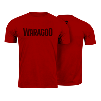Waragod Тениска с къс ръкав FastMERCH, червена, 160 г/м2