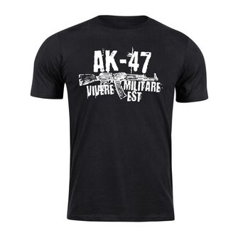 DRAGOWA Тениска с къс ръкав Seneca AK-47, черна, 160 г/м2