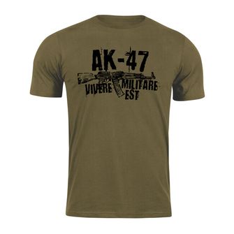 DRAGOWA Тениска с къс ръкав Seneca AK-47, маслиненозелена, 160 г/м2
