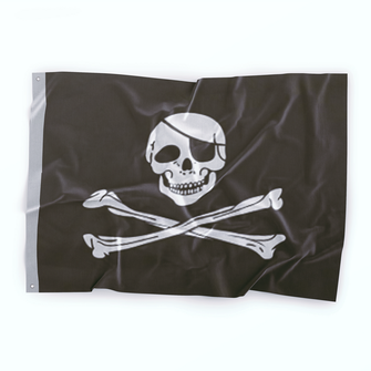 Waragod Пиратски флаг Jolly Roger 150 x 90 см